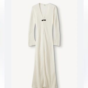 Crochet white Lace Maxi Dress